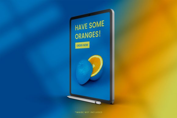 3d Realistic Ipad Mockup Design for Modern Branding