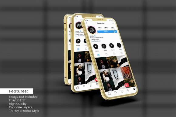 3d Smartphone Mockup with Instagram Post: Elevating Your Digital Presence