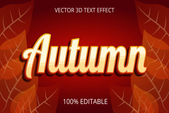 Autumn 3D Text Effect Creative Design: A Practical Evaluation