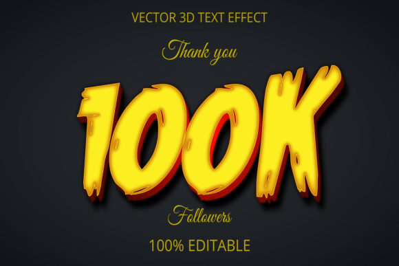Elevating Digital Narratives: The Strategic Power of 100k 3d Text Effect Creative Design