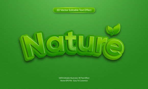 Nature 3D Editable Text Effect Design: A Comprehensive Evaluation