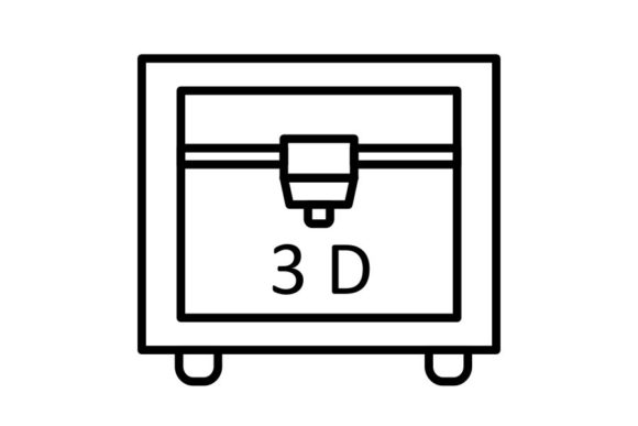 The Strategic Value of 3D Printing Line Icon Design in Modern Branding